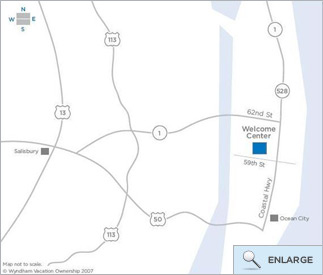Welcome Center Map - Click to Enlarge.